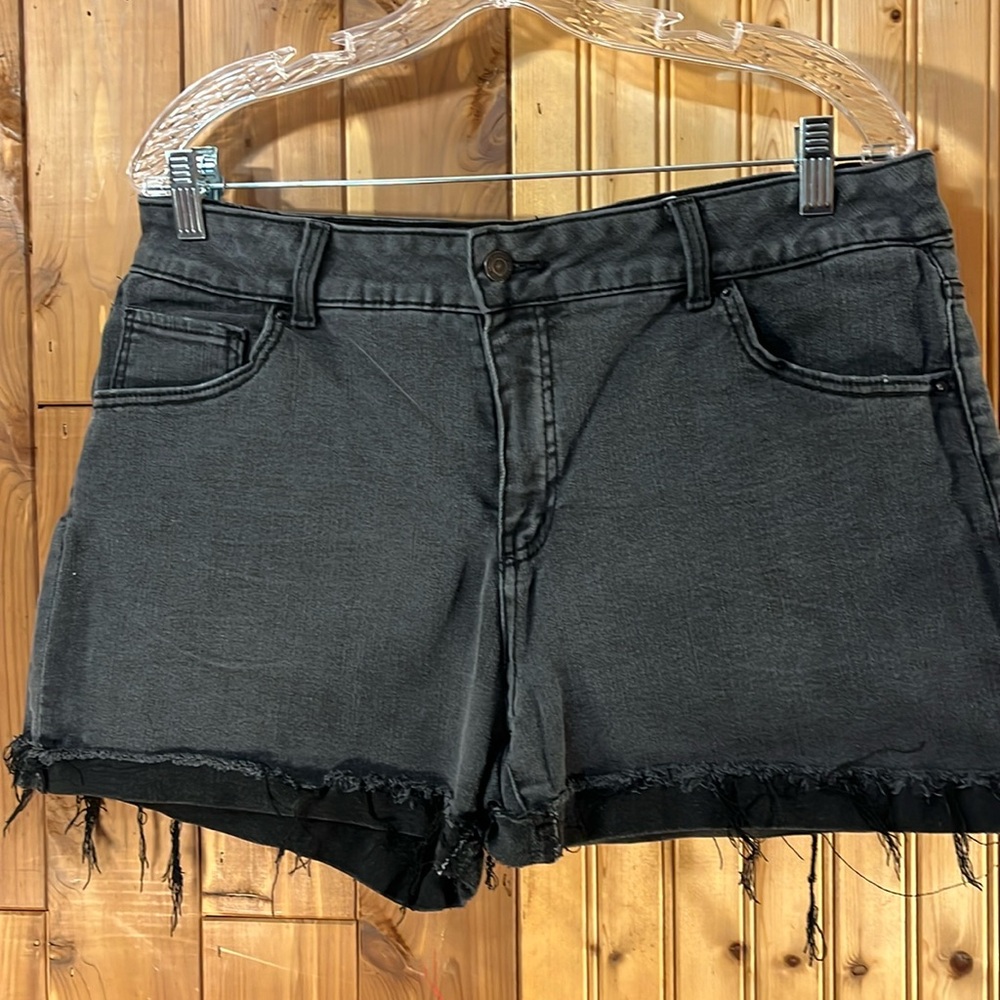 Time and tru black  shorts